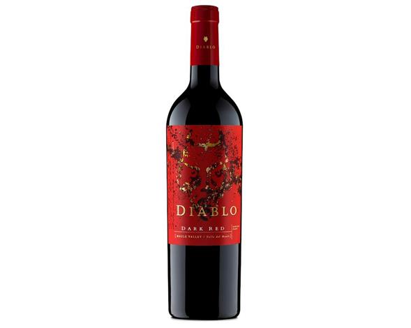 Diablo dark red 6 flasker